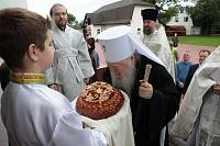 Великое освящение Троицкого храма деревни Ивашево 